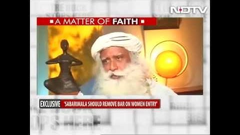 Sadhguru, Barkha Dutt & Rajiv Malhotra on Women Exclusion (ALTER)