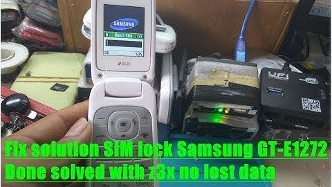 Samsung Gt E1270 and e1272 Read codes by Z3x very easy full guide