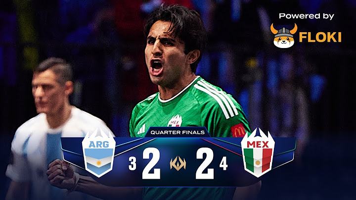 Argentina VS México | Partido Completo Cuartos de final Día 2 (2-2) (3-4)