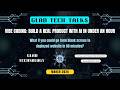 Vibe Coding: Build a Real Product with AI in Under an Hour | GLAD Tech Talks, March 2026