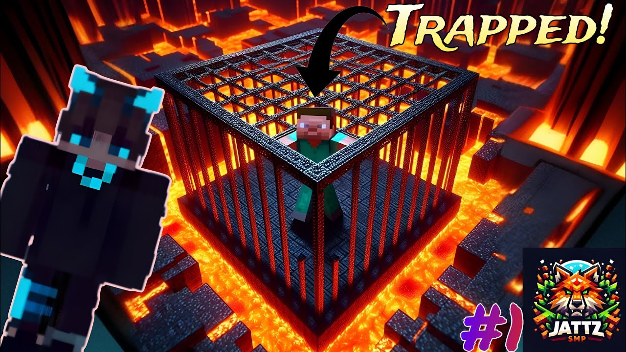 Why I Trapped My Friend In The Best Obsidian Prison Ever - Jattz SMP ...