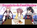 Korone forgets to do food review and keeps eating silently【Hololive/Eng sub】