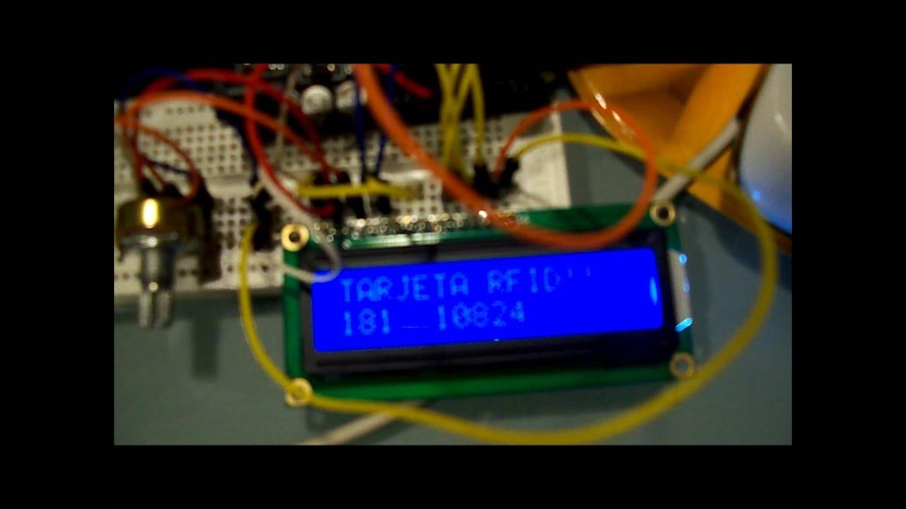 Arduino RFID Wiegand Interface - YouTube