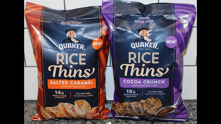 Quaker Rice Thins: Salted Caramel & Cocoa Crunch R...