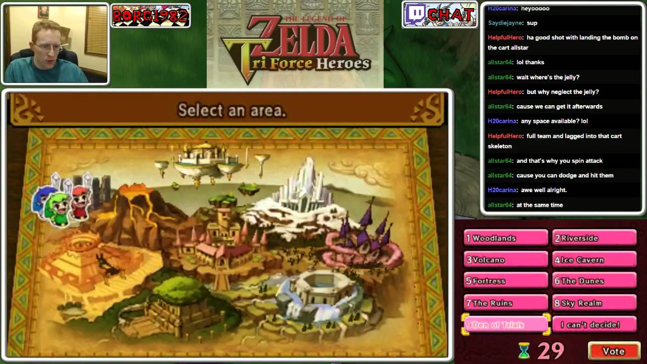 TriForce Heroes DLC Floors 2140 YouTube