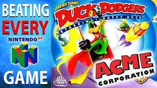 Beating EVERY N64 Game - Duck Dodgers Starring Daffy Duck (105/394)