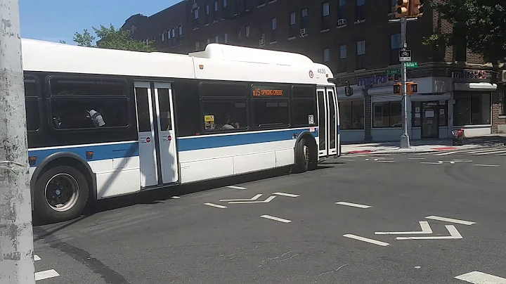 MTA New York City Bus: 2011 New Flyer XD40 #4835 On The B15