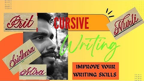 Improve Cursive writing || Write smart Handwriting || Everyday Handwriting practice 