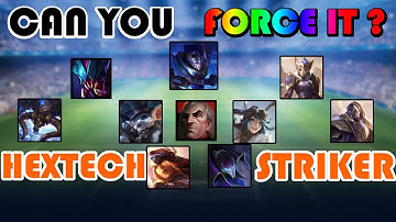 Forcing Hextech Strikers TFT Hyper Roll Set 6.5