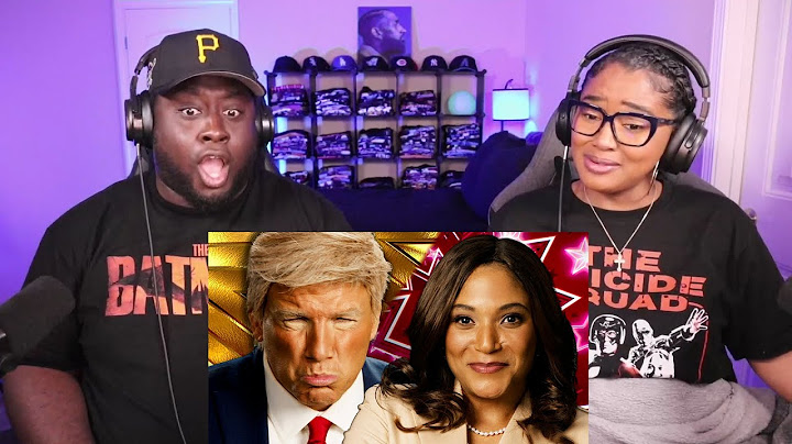 Kidd and Cee Reacts To Donald Trump vs Kamala Harris. Epic Rap Battles of History