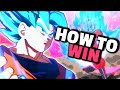 How to Win - Super Saiyan Blue Goku | Dragon Ball FighterZ Guide