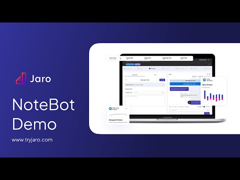 JaroDesk - NoteBot Overview