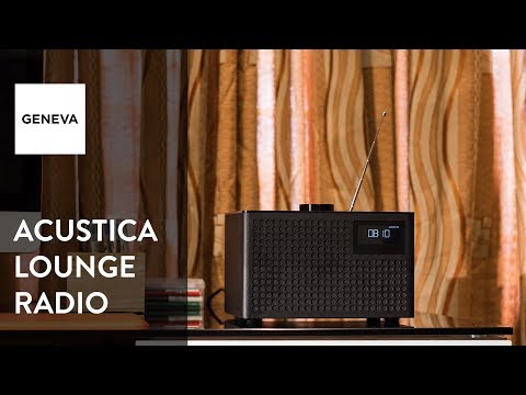 Loa Bluetooth Cao Cấp Geneva Acustica Lounge Radio - Đẳng cấp âm thanh đến từ Thuỵ Sĩ