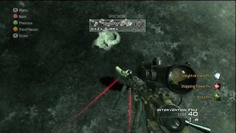 Modern Warfare 2 - Amazing claymore glitch on Skidrow!