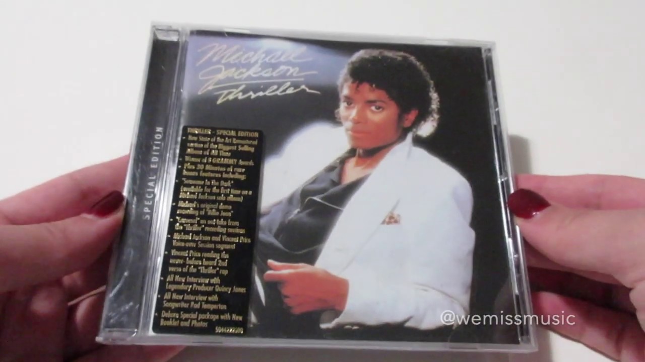 Unboxing: Michael Jackson - Thriller (Special Edition) CD Album (2001) 