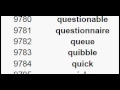 English Dictionary (and Index), Letter Q, Get the meaning by clicking the link in description