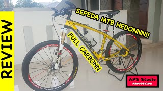 Review Sepeda MTB FULL CARBON Aleoca Deorex 2.4 | Sultan Wajib Punya!