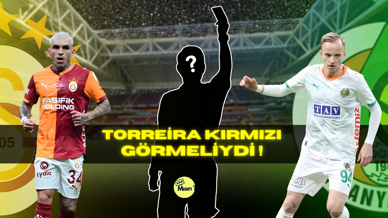 Galatasaray – Alanyaspor | VERİLMEYEN PENALTI ! Torreira Atılmalı mıydı ? | ChatGPT Yorumladı !