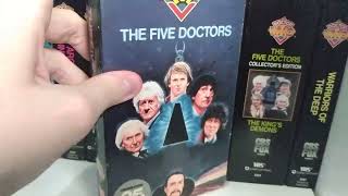 Doctor Who Vhs Collection Part 2