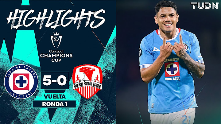 HIGHLIGHTS - Cruz Azul 5-0 Real Hope | CONCACAF Champions Cup 2025 | TUDN