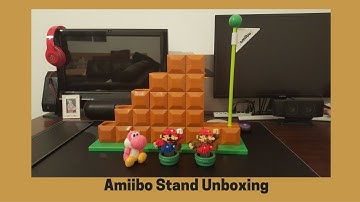 Amiibo End Of Level Stand Unboxing