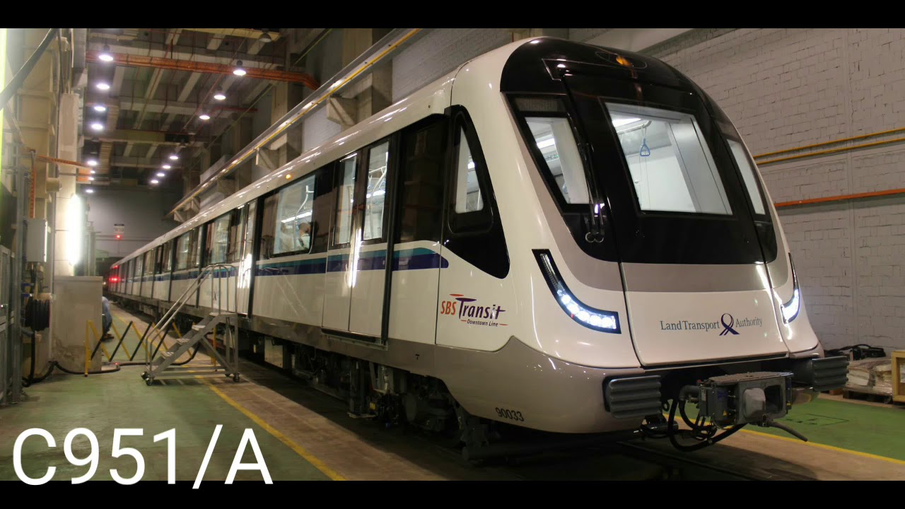 Bombardier MOVIA C951/A Motor Run Sound - YouTube