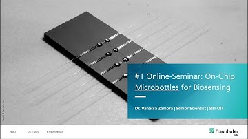 Expert Session: On-Chip Microbottles for Biosensing