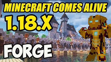 MINECRAFT COMES ALIVE MOD 1.18.2 minecraft - how to download and install MCA 1.18.2 (with FORGE)