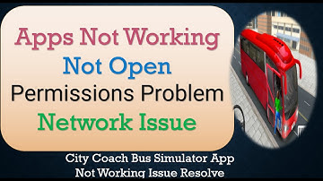 How to Fix City Coach Bus Simulator App Not Working / Not Open/