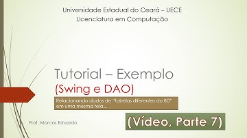 Java Swing - Preenchendo JcomBox com dados de outra tabela do BD (Parte 7)