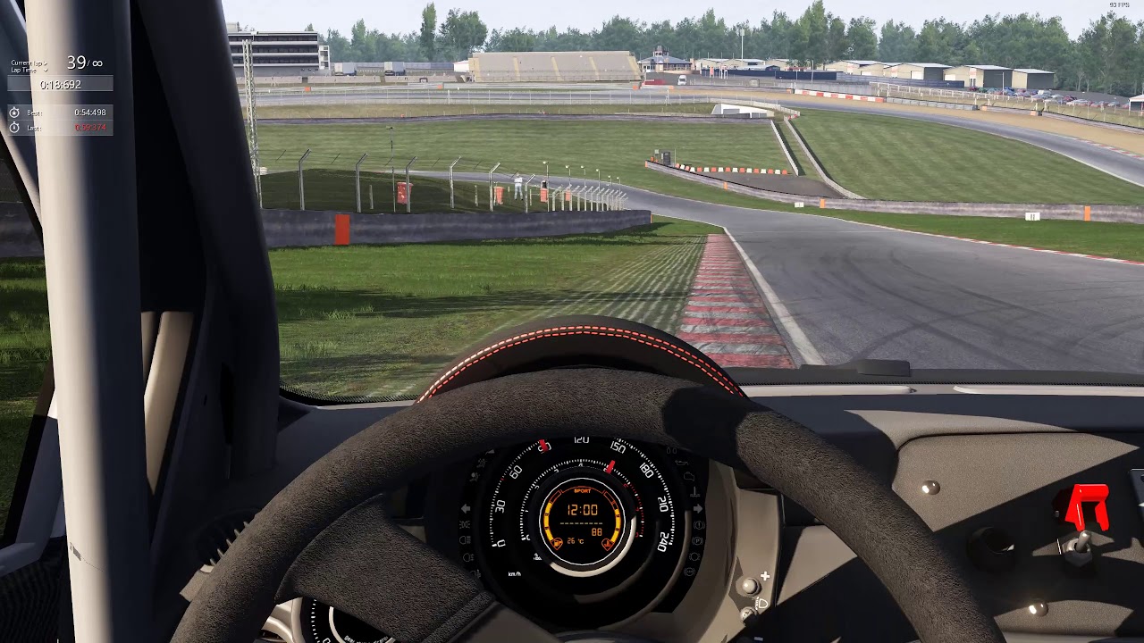 Assetto Corsa Abarth 500 Assetto corse Brands Hatch Indy 054.491