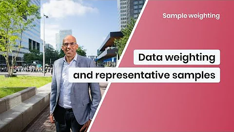 Data weighting and representative samples