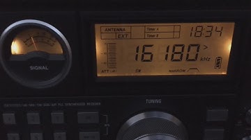 CUBAN NUMBERS STATION HM01 16180Khz