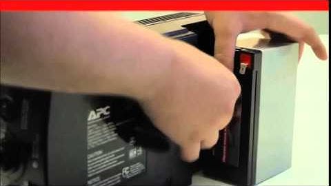 APC Replacement Battery RBC17 Installation, Instruction