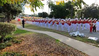 2023 PCC Tournament of Roses Honor Band (Parade Warm Up + Step Off)