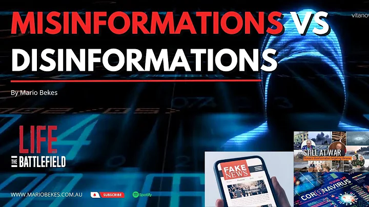 You are victim of MISINFORMATION & DISINFORMATION