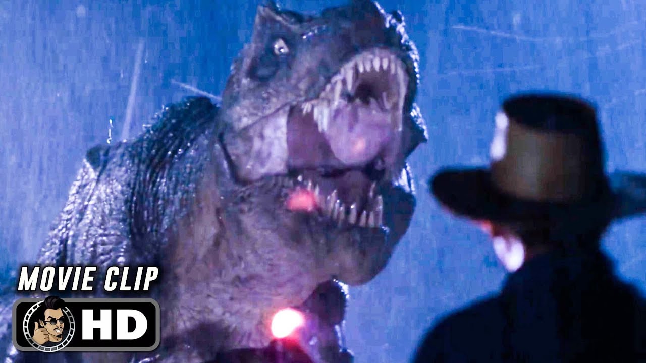 Jurassic Park Clip - T-Rex Attack (1993) Steven Spielberg - Youtube