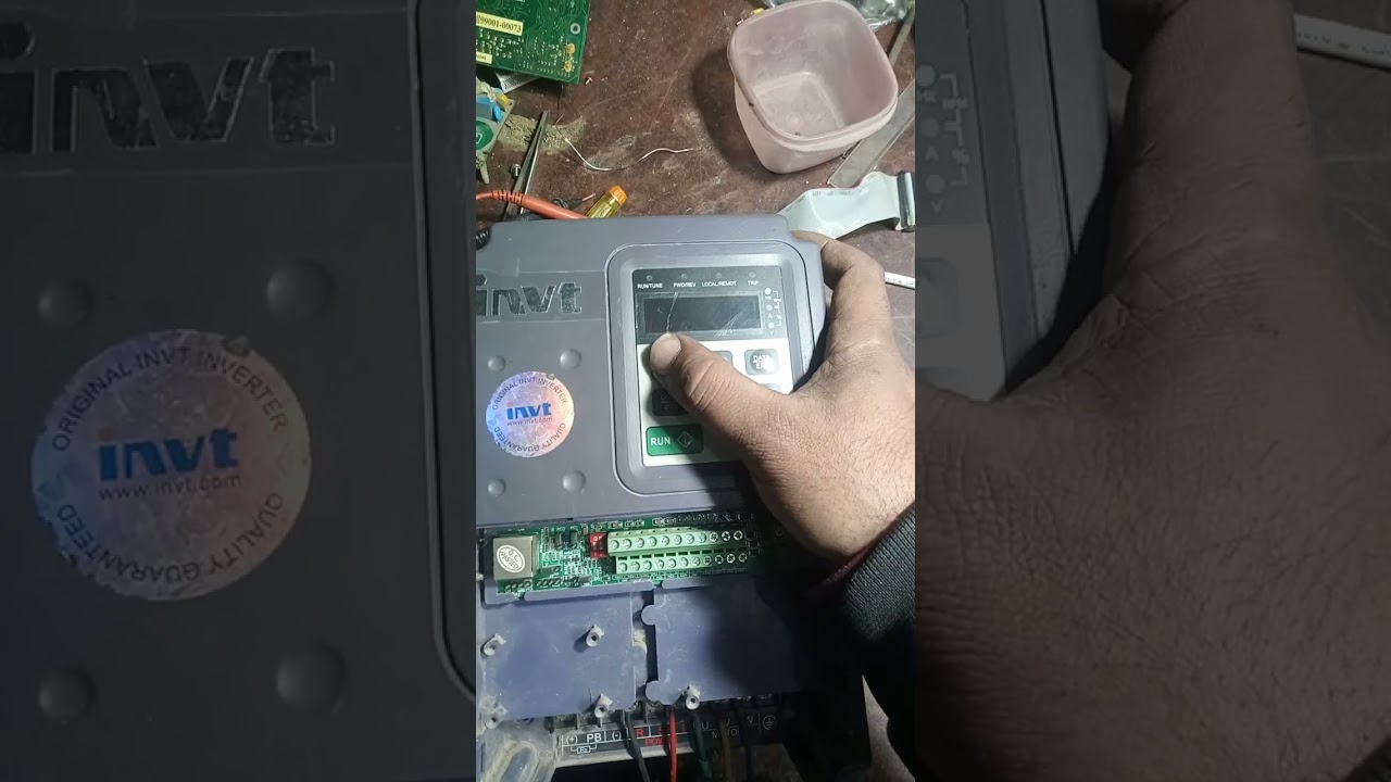 Shahzad Pump pe INVT inverter ko lgany ka tareeka