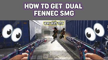 How to get dual fennec in cod mobile🔥 How to get dual fennec in cod tutorial video😱