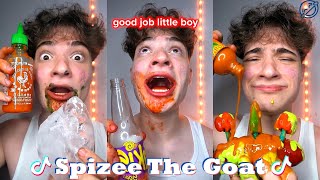 *1 HOUR* Extreme Spicy Food Compilation | Spizee The Goat TikTok 2024