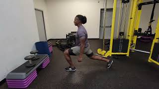 Pulsing Split Squats