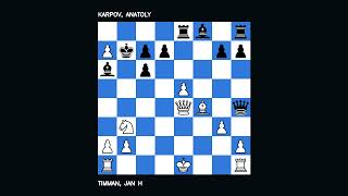 Scotch Game   Timman, Jan H 2610 vs Karpov, Anatoly 2700
