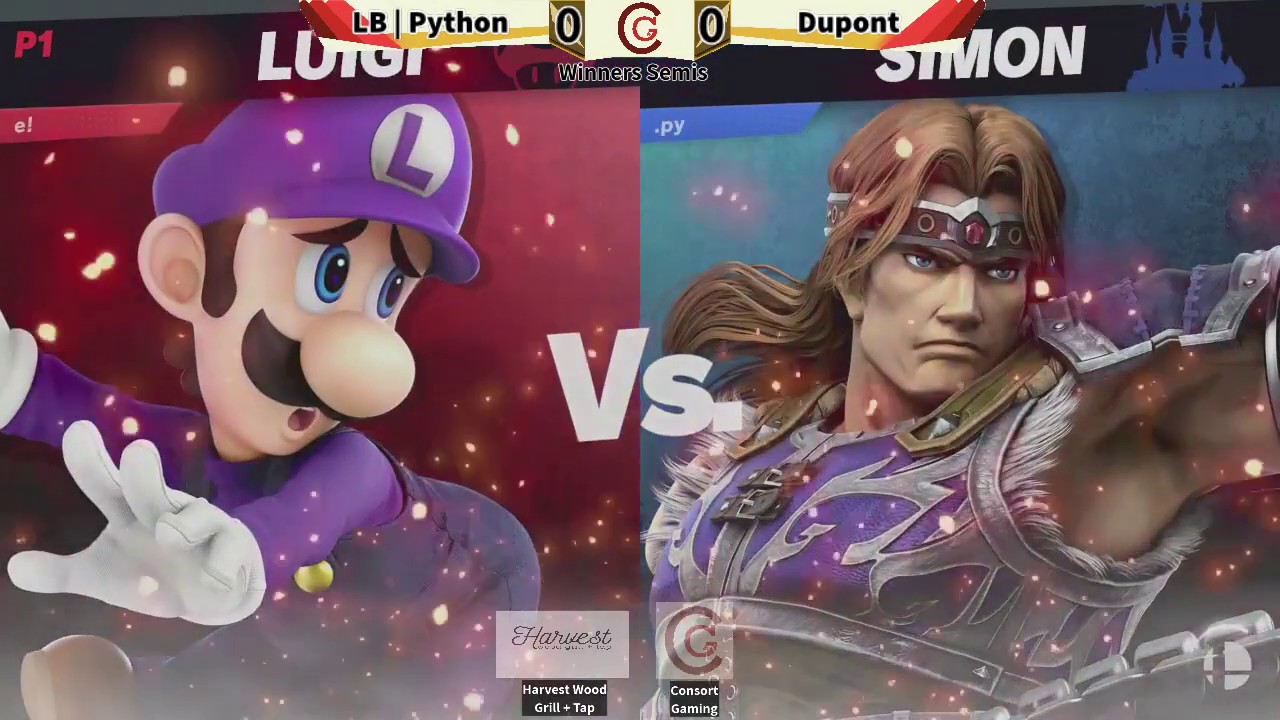Harvest Smash 35 - Dupont (Luigi, DK) vs LB | Python (Belmont, G&W ...