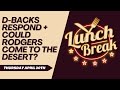 D-backs Respond With A Win; Rodgers To The Cardinals? | Lunch Break 4.30