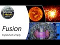 Fusion and fusion power explained - Science Technology Explained