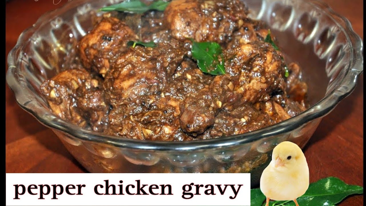 🍗Sunday Special Pepper Chicken Gravy 😋 #sundaysamayal #chicken # ...