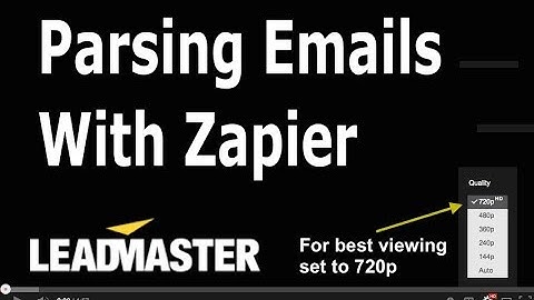 Parsing Emails with Zapier