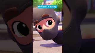 🚓💪 Police Car Song ! 🎵🚔 Hero in Action! 🌟✨ #appmink #nurseryrhymes #kidssong #cartoon #kids