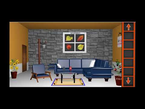 3D Escape Games-Ringraziamento Room