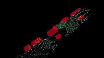 Lidar-based free space and obstacles detection (bird-view)